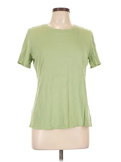 Pre-owned Crown & Ivy Short Sleeve T-shirt In Green