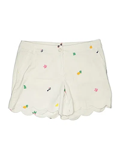 Pre-owned Crown & Ivy Shorts In Ivory