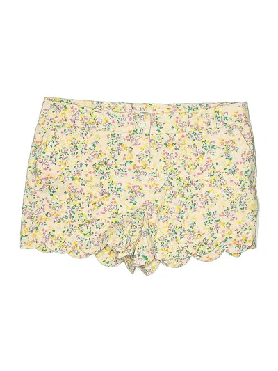 Pre-owned Crown & Ivy Shorts In Yellow