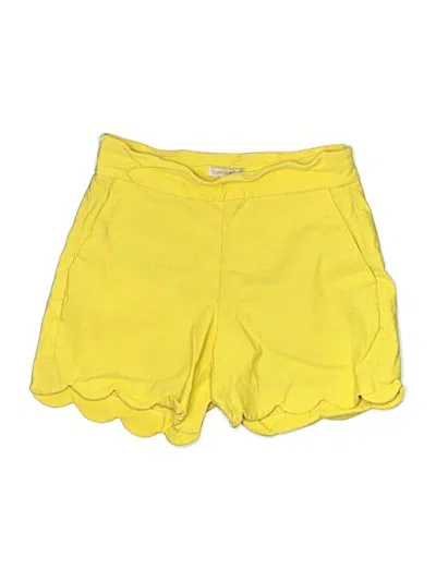 Pre-owned Crown & Ivy Shorts In Yellow