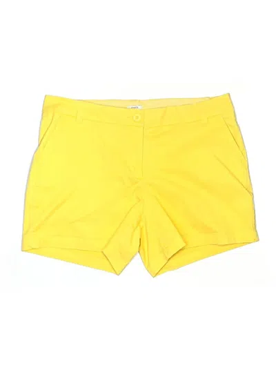 Pre-owned Crown & Ivy Shorts In Yellow