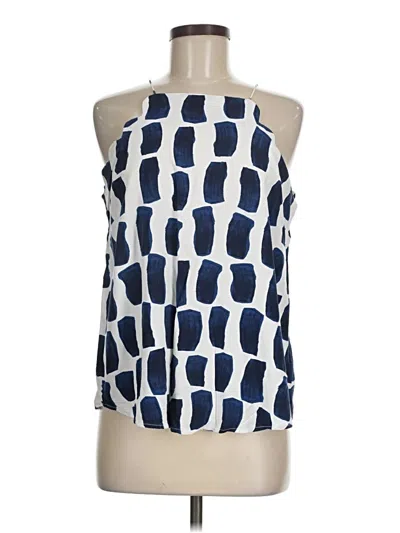 Pre-owned Crown & Ivy Sleeveless Blouse In Blue