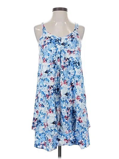 Pre-owned Crown & Ivy Sleeveless Blouse In Blue