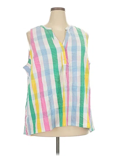 Crown & Ivy Sleeveless Blouse In Multi