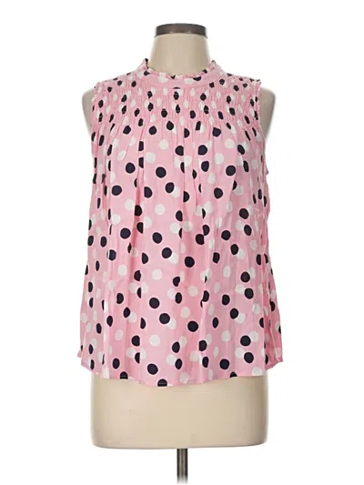 Pre-owned Crown & Ivy Sleeveless Blouse In Pink