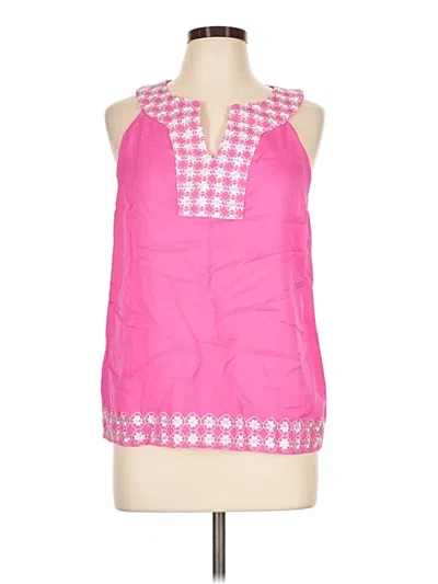 Pre-owned Crown & Ivy Sleeveless Blouse In Pink