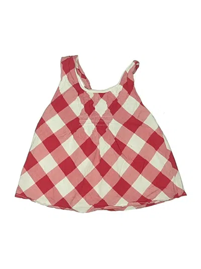Pre-owned Crown & Ivy Kids' Sleeveless Blouse In Red