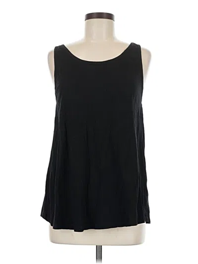 Pre-owned Crown & Ivy Sleeveless T-shirt In Black