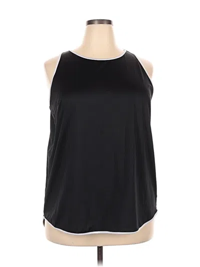 Pre-owned Crown & Ivy Sleeveless T-shirt In Black