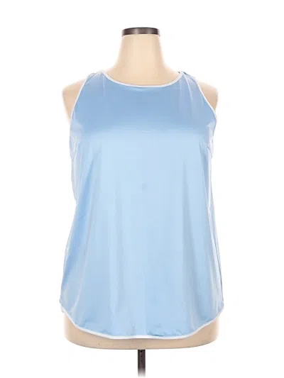 Pre-owned Crown & Ivy Sleeveless T-shirt In Blue