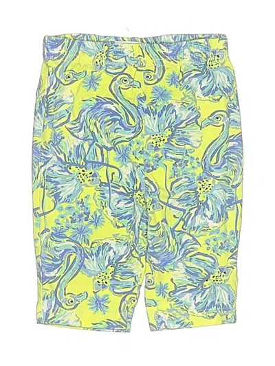 Pre-owned Crown & Ivy Babies' Snow Pants With Bib In Yellow