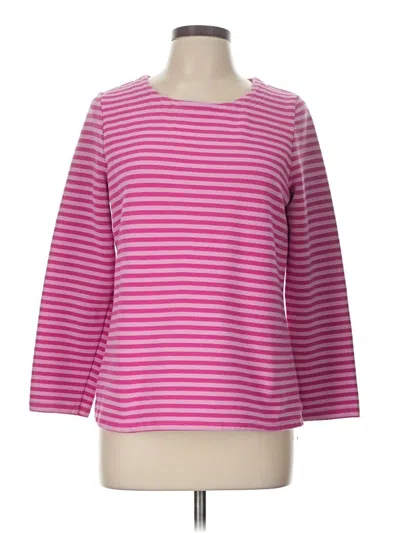 Pre-owned Crown & Ivy Sweatshirt In Pink