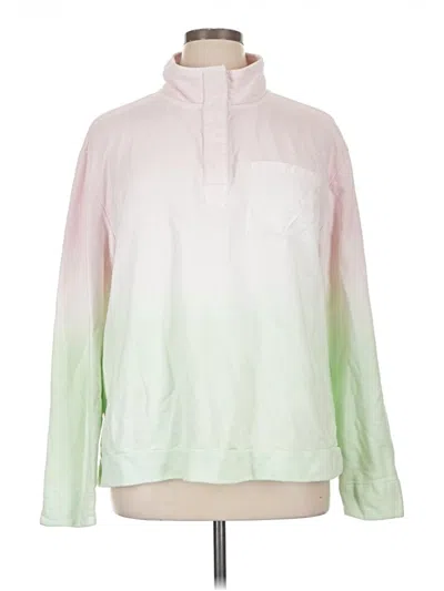 Pre-owned Crown & Ivy Sweatshirt In Pink