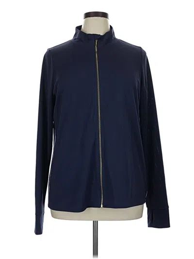 Pre-owned Crown & Ivy Track Jacket In Blue
