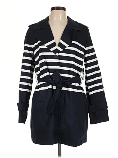 Crown & Ivy Trenchcoat In Blue