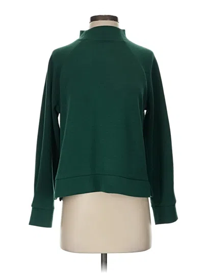 Pre-owned Crown & Ivy Turtleneck Sweater In Green