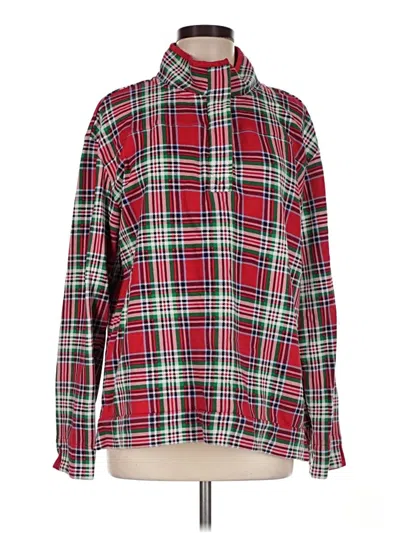 Pre-owned Crown & Ivy Turtleneck Sweater In Red
