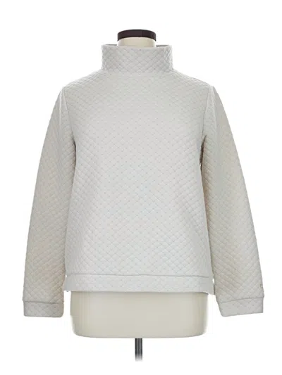 Pre-owned Crown & Ivy Turtleneck Sweater In Silver