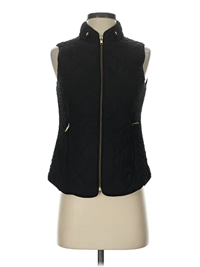 Pre-owned Crown & Ivy Vest In Black