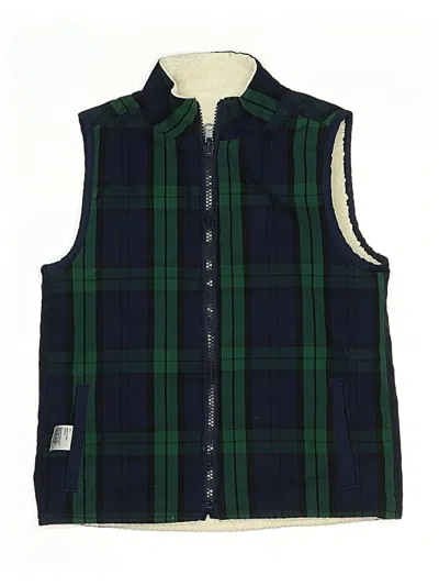 Pre-owned Crown & Ivy Kids' Vest In Green
