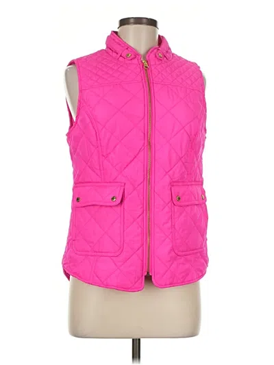 Pre-owned Crown & Ivy Vest In Pink