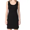 Crown Jewel Tunic Tank Dress In Charcoal In Pink