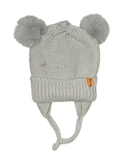 Pre-owned Crown Of Heart's Kids' Winter Hat In Gray