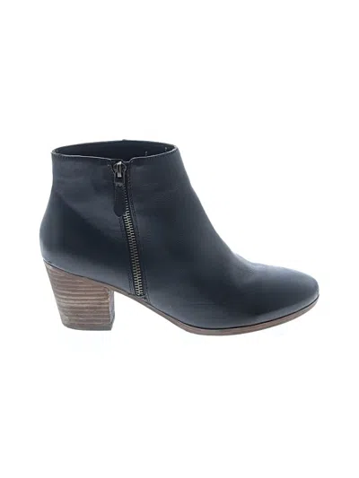 Pre-owned Crown Vintage Ankle Boots In Black