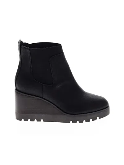 Pre-owned Crown Vintage Ankle Boots In Black