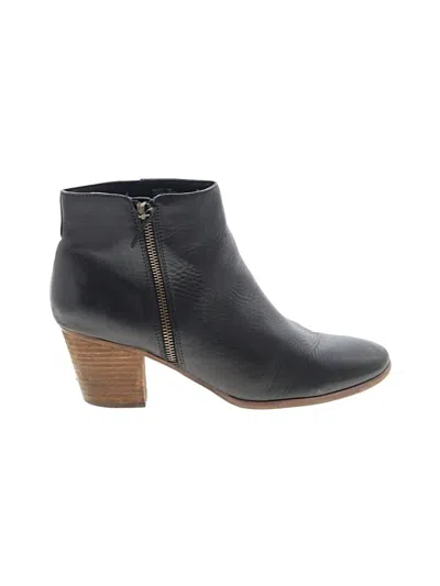 Pre-owned Crown Vintage Ankle Boots In Black