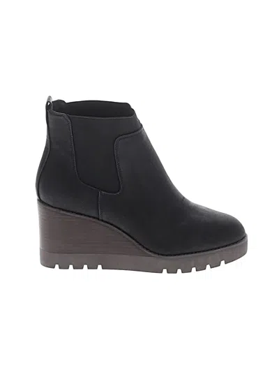 Pre-owned Crown Vintage Ankle Boots In Black