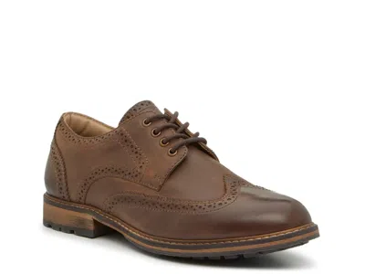 Crown Vintage Clayman Wingtip Oxford In Brown