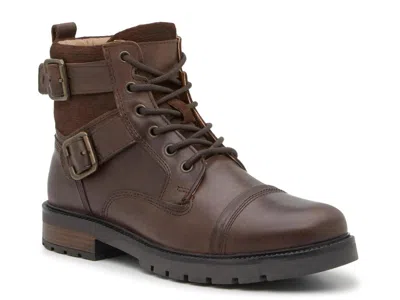Crown Vintage Crishean Cap Buckle Boot In Brown