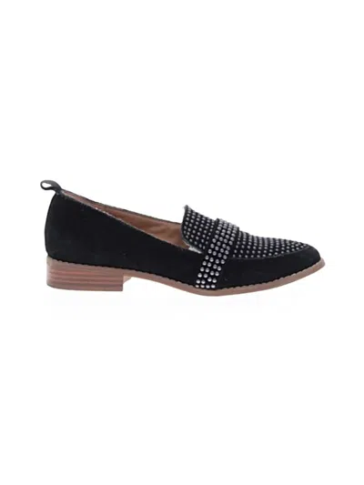 Pre-owned Crown Vintage Flats In Black
