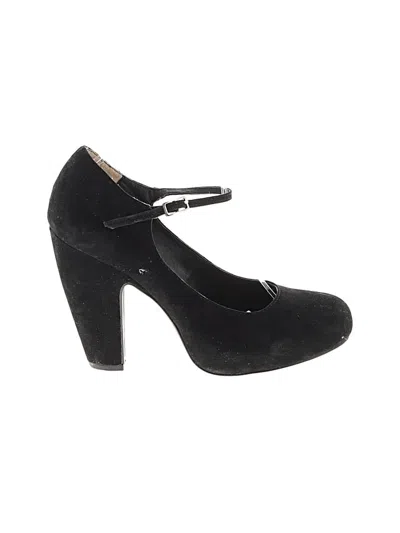Pre-owned Crown Vintage Heels In Black