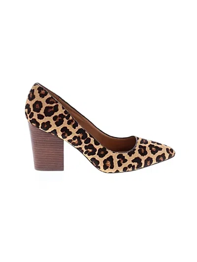 Pre-owned Crown Vintage Heels In Brown