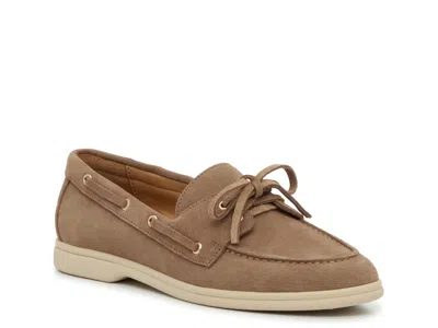Crown Vintage Maylin Boat Shoe In Brown
