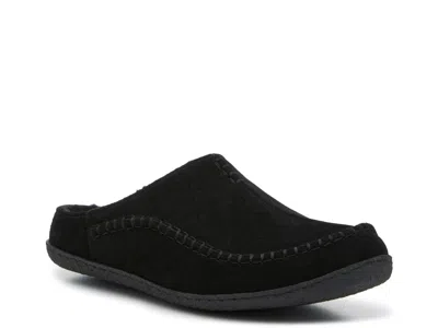 Crown Vintage Mule Slipper In Black