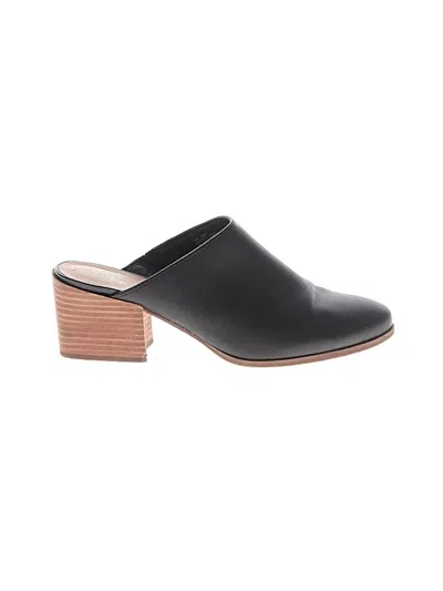 Pre-owned Crown Vintage Mule/clog In Black