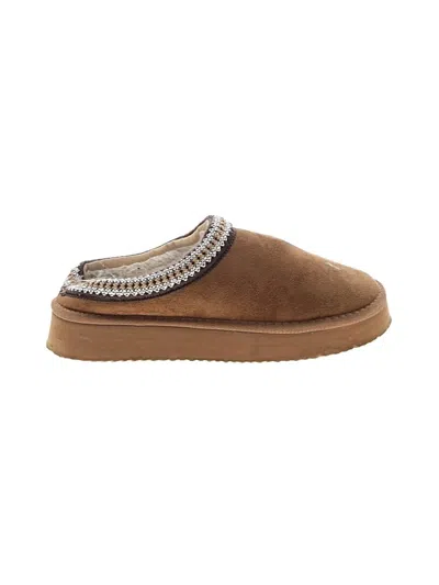 Pre-owned Crown Vintage Mule/clog In Brown