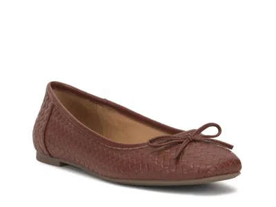 Crown Vintage Nakia Ballet Flat In Brown