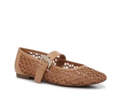 Crown Vintage Nalahni Mary Jane Flat In Brown
