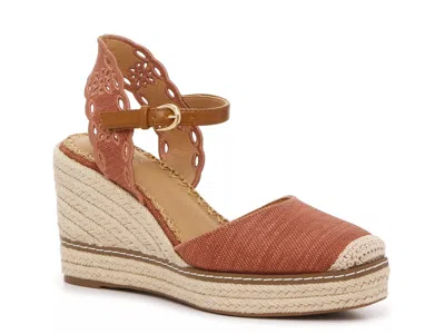 Crown Vintage Narri Espadrille Wedge Sandal In Brown