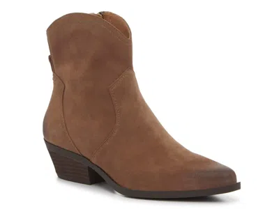 Crown Vintage Razia Western Bootie In Brown