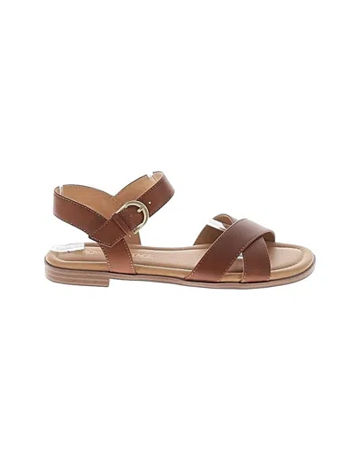 Pre-owned Crown Vintage Sandals In Brown