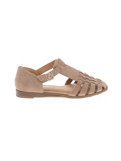 Pre-owned Crown Vintage Sandals In Tan