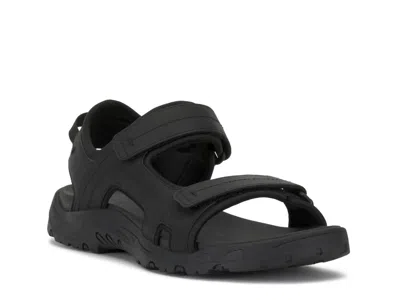 Crown Vintage Shaed River Sandal In Black