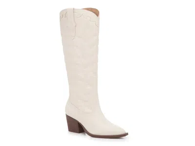 Crown Vintage Sury Cowboy Boot In White