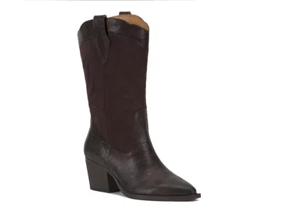 Crown Vintage Syra Western Bootie In Brown