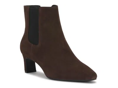 Crown Vintage Voni Bootie In Cocoa Suede